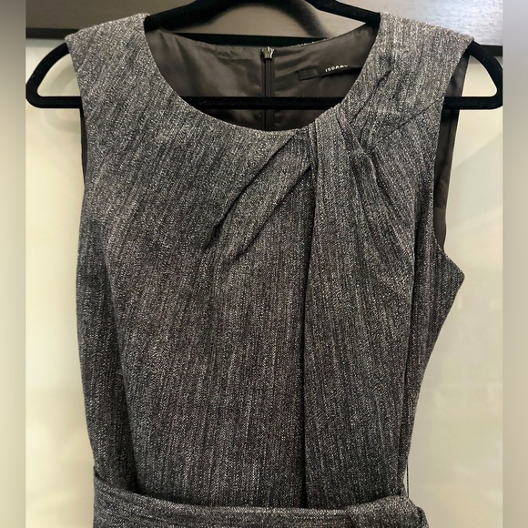 ISDA & CO Tweed Sleeveless Shift Dress - Picture 2 of 10